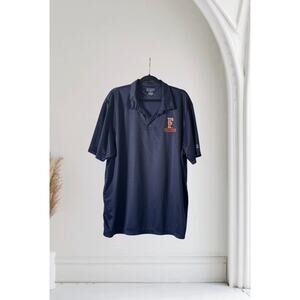 Men’s Champion Fullerton Blue Polo 2XL